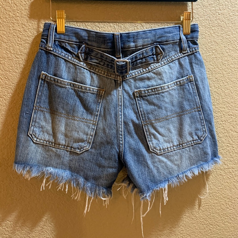 Free People Jesse Carpenter Midland Shorts Sz 25 - Picture 3 of 8